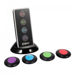 Localisateur d'objets avec porte clés sonore et LED