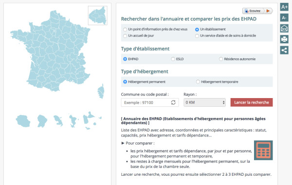 ehpad comparateur tarifs en ligne