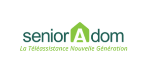 Logo SeniorAdom la téléassistance nouvelle génération